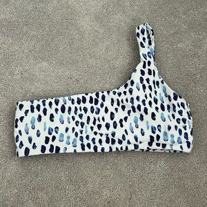Bikini top one shoulder